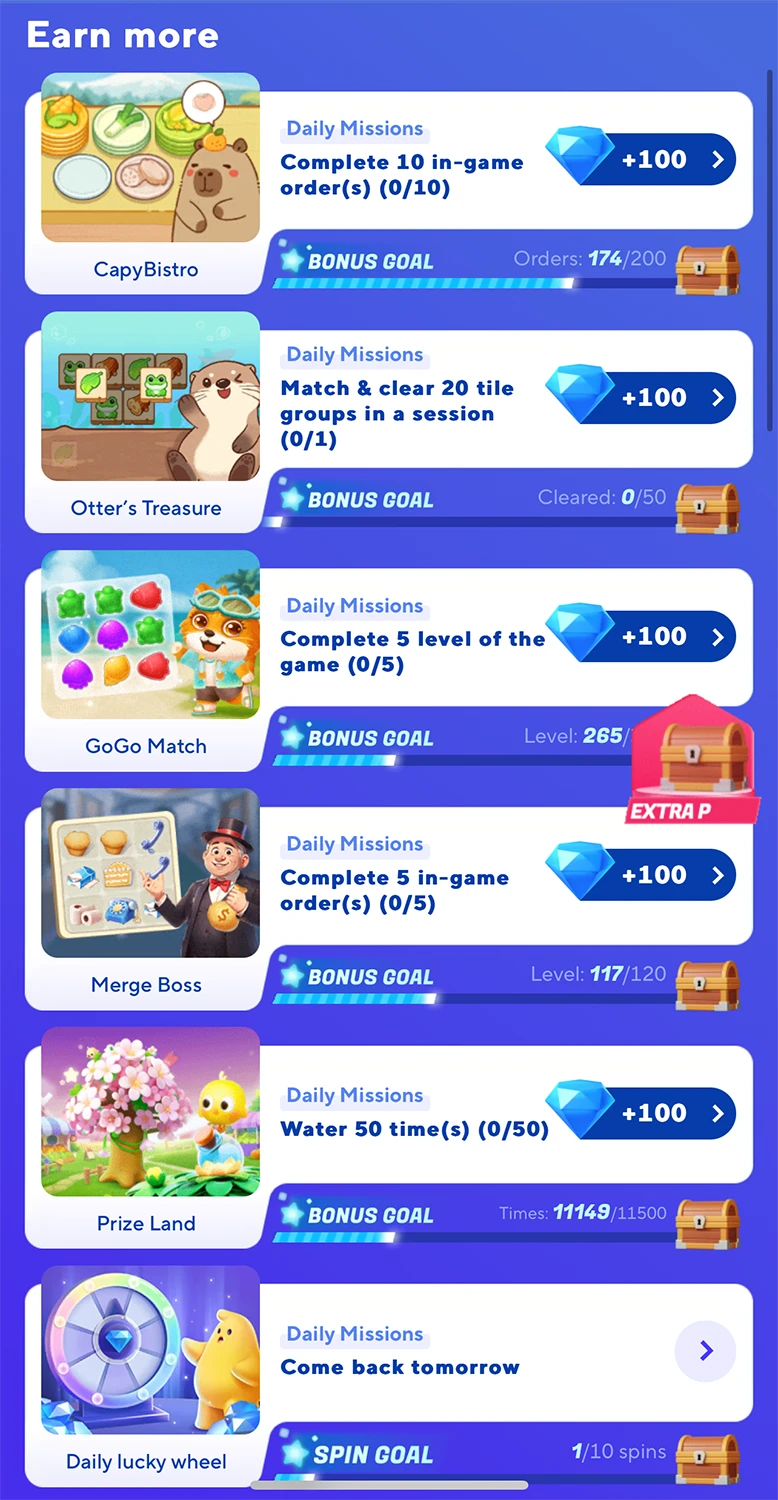 How to earn points in the Play & Earn Game Center on AliExpress?