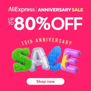 Anniversary sale on AliExpress