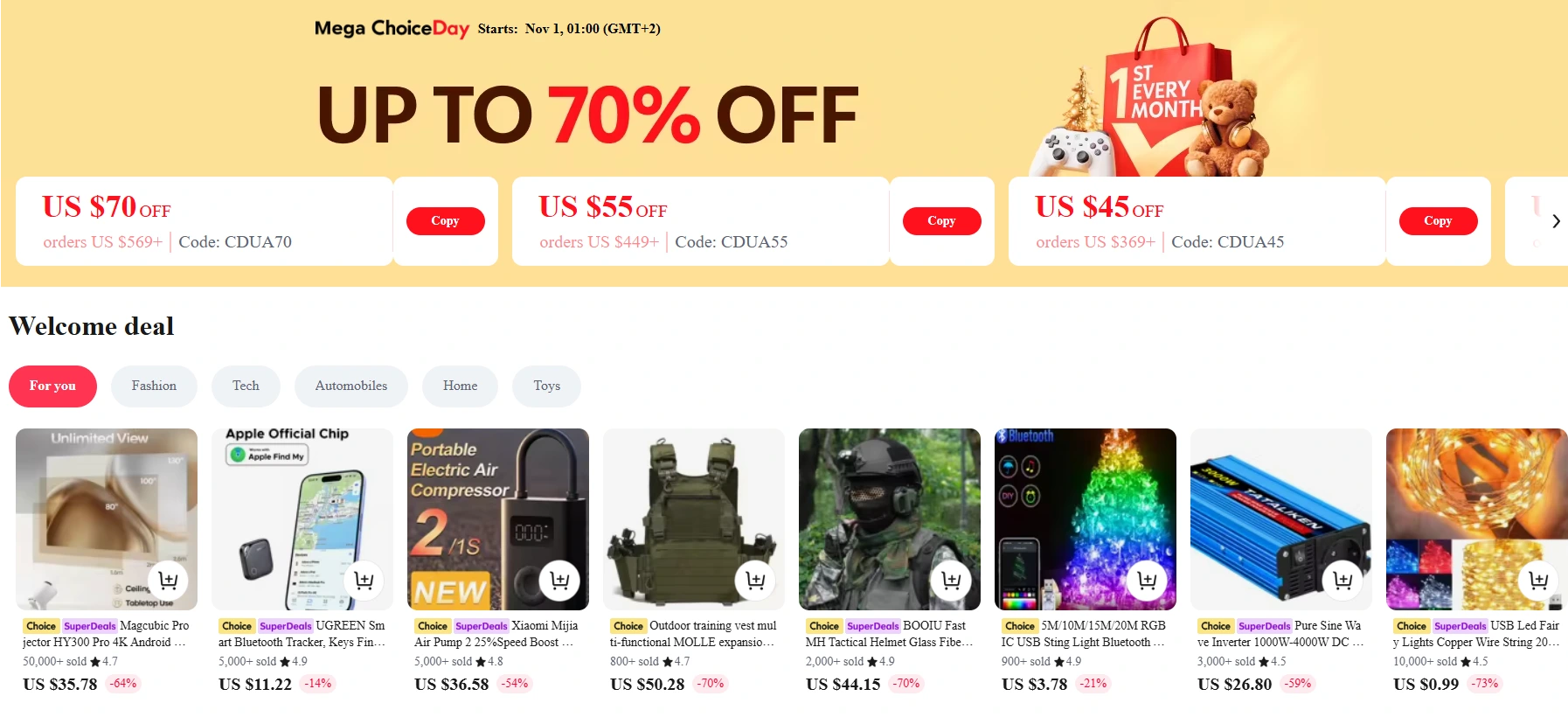 What You Can Buy on Choice Day What You Can Buy on Choice Day