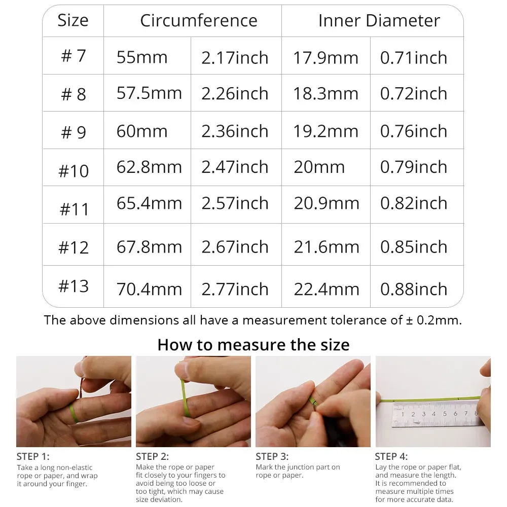 COLMI R10 Sizing Chart and Measurement Guide