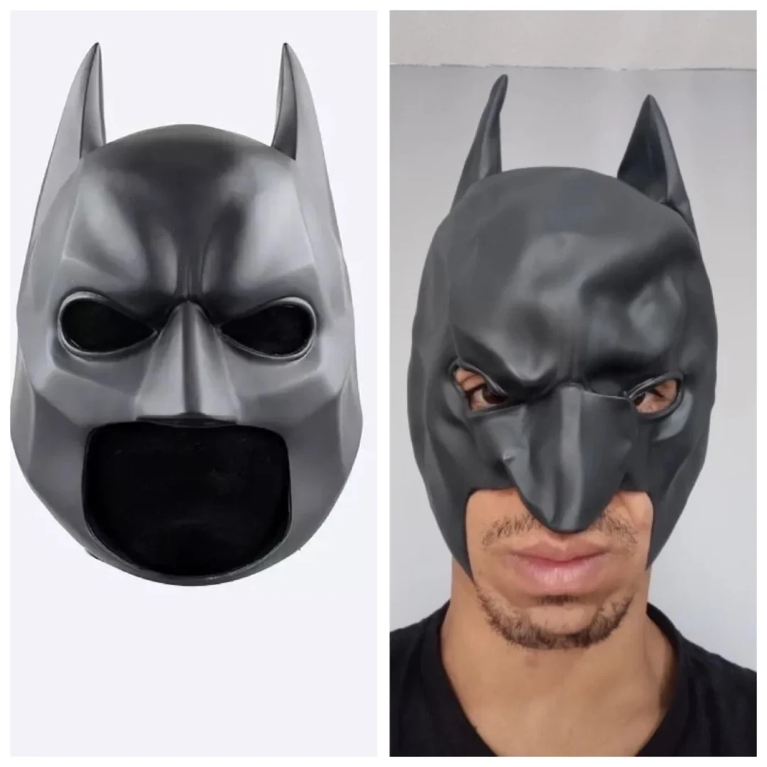Batman carnival mask from AliExpress - expectation vs. reality photo of a failed purchase