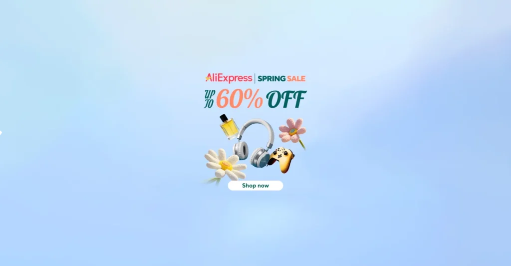 Spring Sale on AliExpress