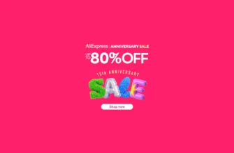Anniversary sale on AliExpress