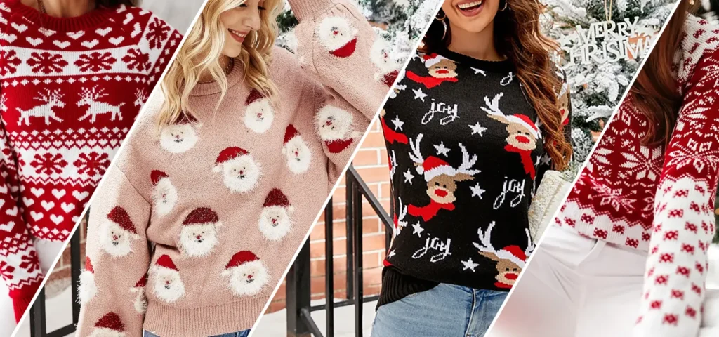 Top 8 best women’s Christmas sweaters from AliExpress