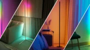TOP-7 most popular futuristic LED RGB floor lamps from AliExpress