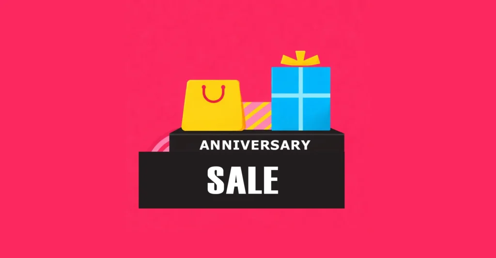 Anniversary sale on AliExpress