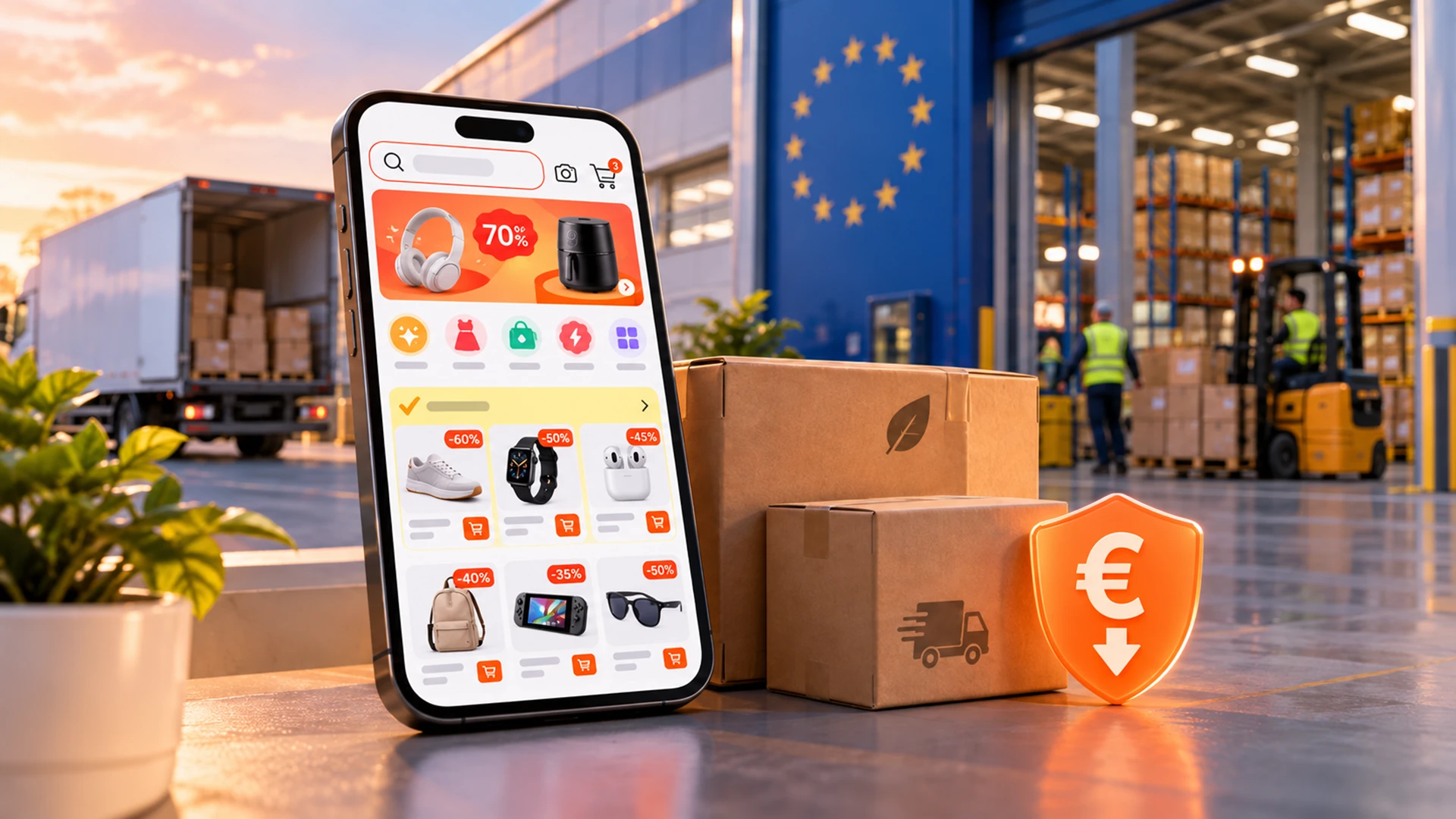 AliExpress offsets the new €3 EU import duty and shifts focus to local warehouses